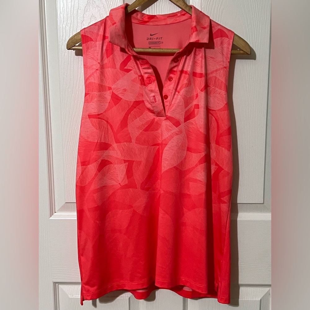Nike Women's Dri-Fit Print golf top